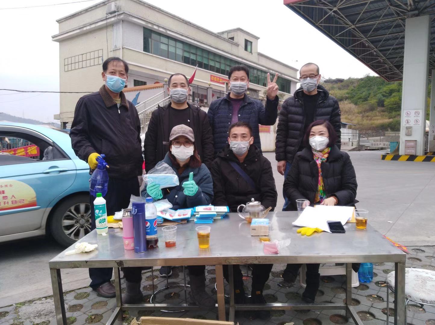 福城的士:筑起防控疫情战斗堡垒